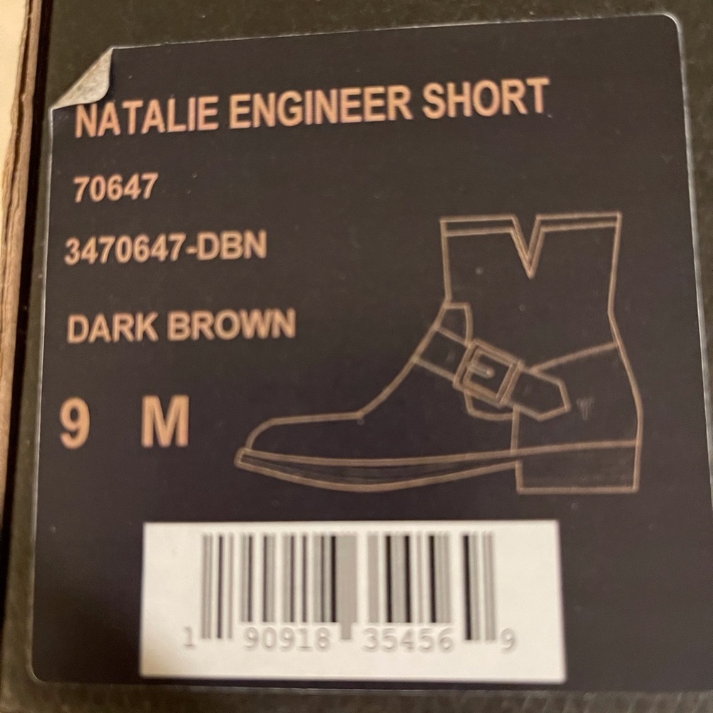 FRYE Natalie Engineer Short Boots
